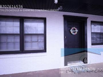 2 BR, 1 BA Apartment Short term rental, Jonesboro, AR 72401