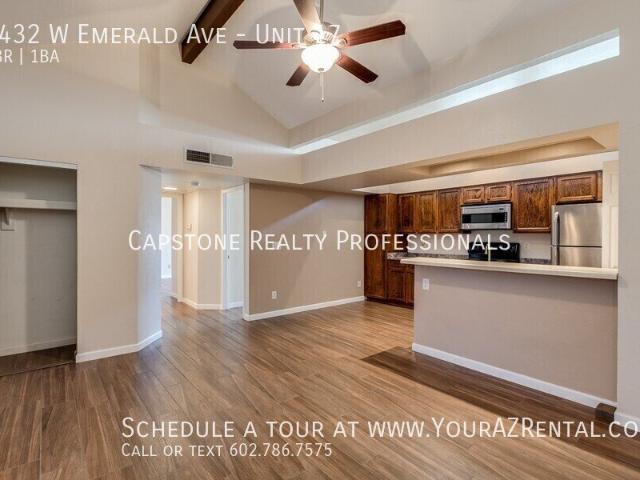 2 BR, 1 BA Apartment 1432 W Emerald Ave, Mesa, AZ 85202