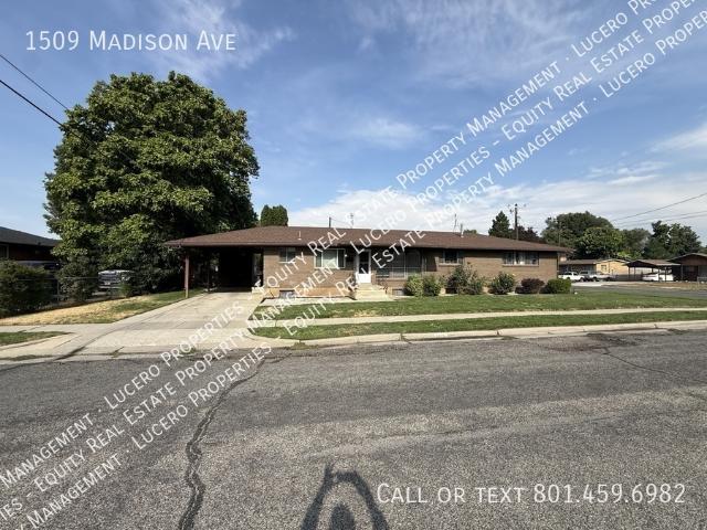 2 BR, 1 BA Apartment 1509 Madison Ave, Ogden, UT 84401
