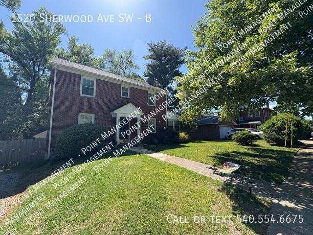 2 BR, 1 BA Apartment 1520 Sherwood Ave SW, Roanoke, VA 24015