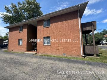 2 BR, 1 BA Apartment 1609 S 1st St, Springfield, IL 62704