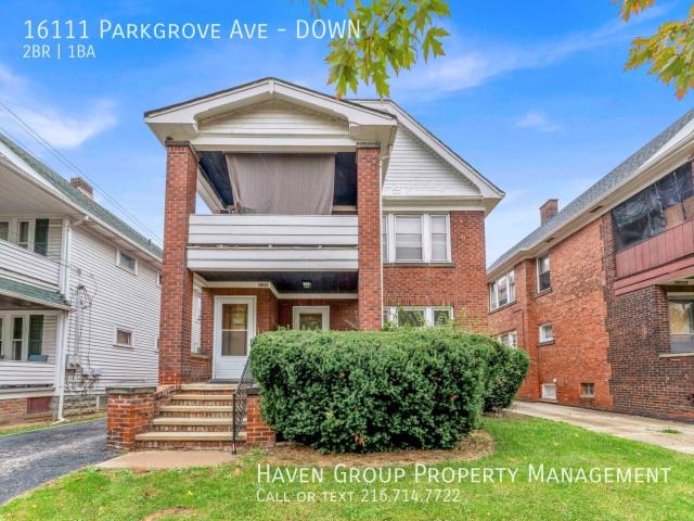 2 BR, 1 BA Apartment 16111 Parkgrove Ave, Cleveland, OH 44110