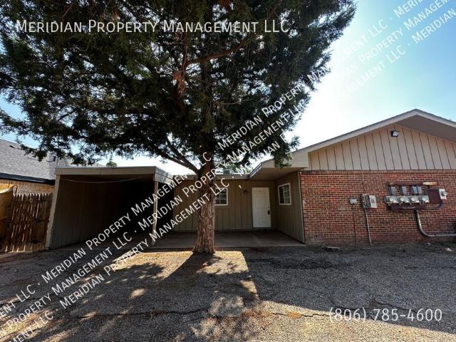 2 BR, 1 BA Apartment 1706 Elkhart, Lubbock, TX 79416