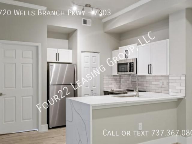 2 BR, 1 BA Apartment 1720 Wells Branch Pkwy, Austin, TX 78728