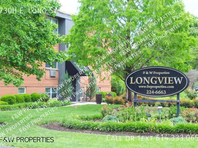 2 BR, 1 BA Apartment 1730H E. Long St Columbus, OH 43203