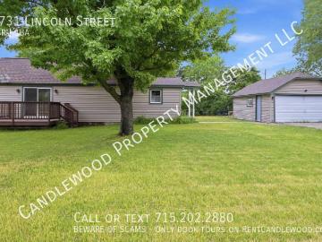 2 BR, 1 BA Apartment 1731 Lincoln Street, Wisconsin Rapids, WI 54494