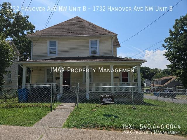 2 BR, 1 BA Apartment 1732 Hanover Ave NW Unit B, Roanoke, VA 24017