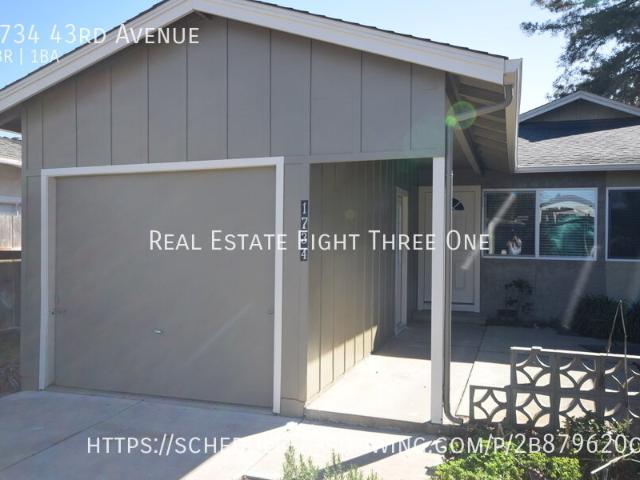 2 BR, 1 BA Apartment 1734 43rd Avenue, Capitola, CA 95010