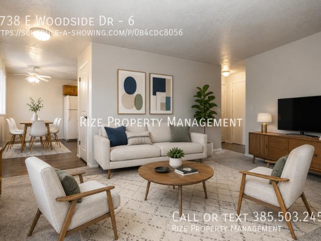 2 BR, 1 BA Apartment 1738 E Woodside Dr, Holladay, UT 84124