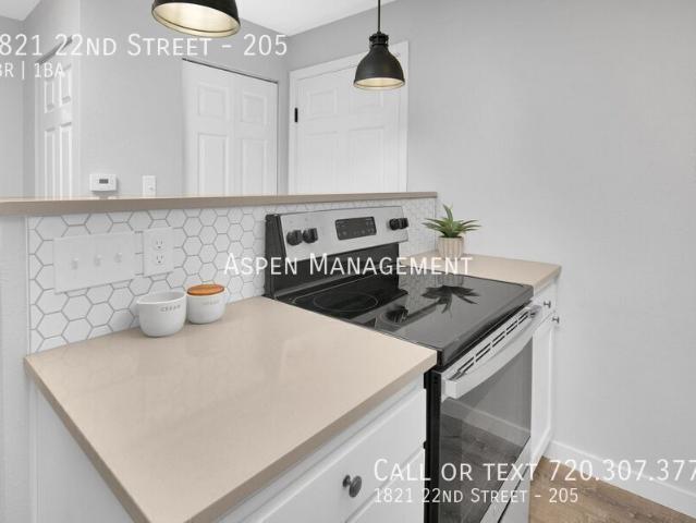 2 BR, 1 BA Apartment 1821 22nd Street, Boulder, CO 80302