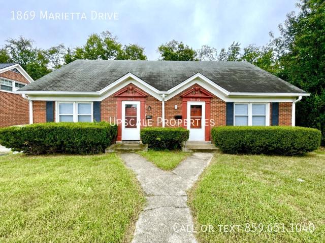 2 BR, 1 BA Apartment 1869 Marietta Drive, Lexington, KY 40505