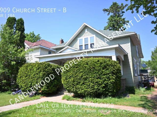 2 BR, 1 BA Apartment 1909 Church Street, Stevens Point, WI 54481