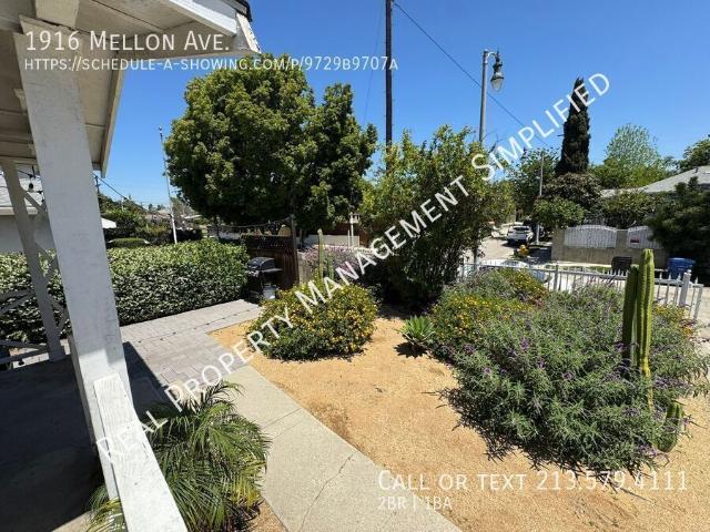 2 BR, 1 BA Apartment 1916 Mellon Ave Los Angeles, CA 90039