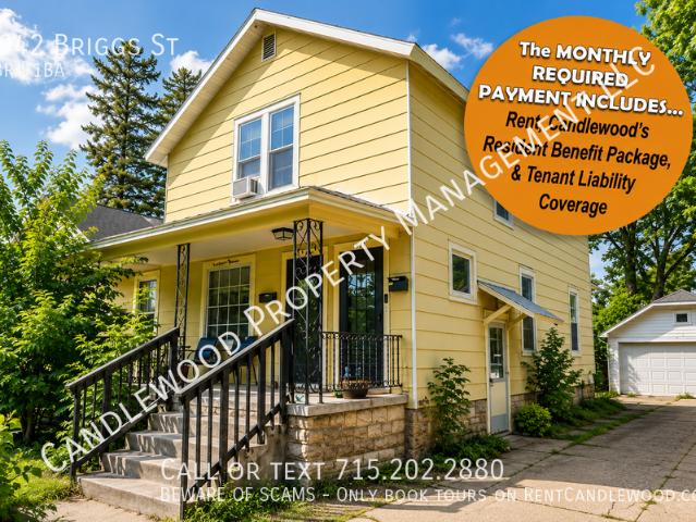 2 BR, 1 BA Apartment 1942 Briggs St, Stevens Point, WI 54481