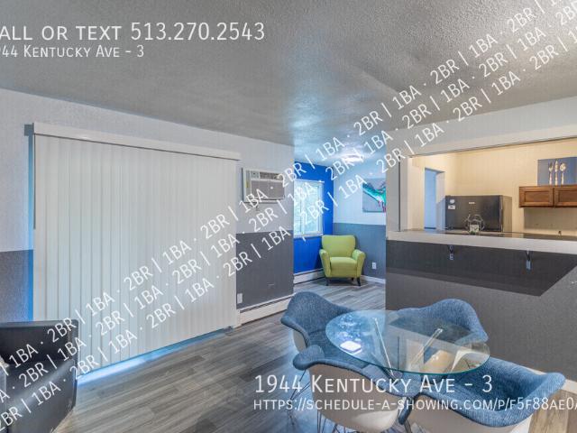 2 BR, 1 BA Apartment 1944 Kentucky Ave, Cincinnati, OH 45223