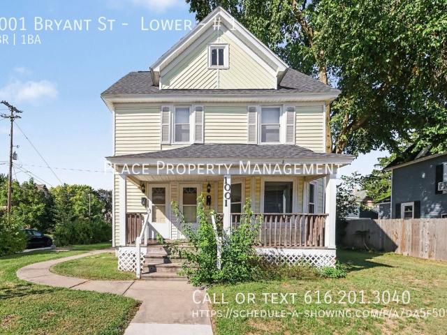 2 BR, 1 BA Apartment 1001 Bryant St Lower, Kalamazoo, MI 49001