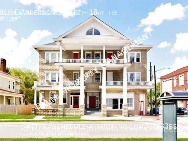 2 BR, 1 BA Apartment 1018 E Anderson Street, Savannah, GA 31401