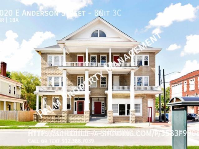 2 BR, 1 BA Apartment 1020 E Anderson Street, Savannah, GA 31401