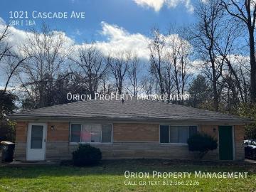 2 BR, 1 BA Apartment 1021 Cascade Ave, Bloomington, IN 47408