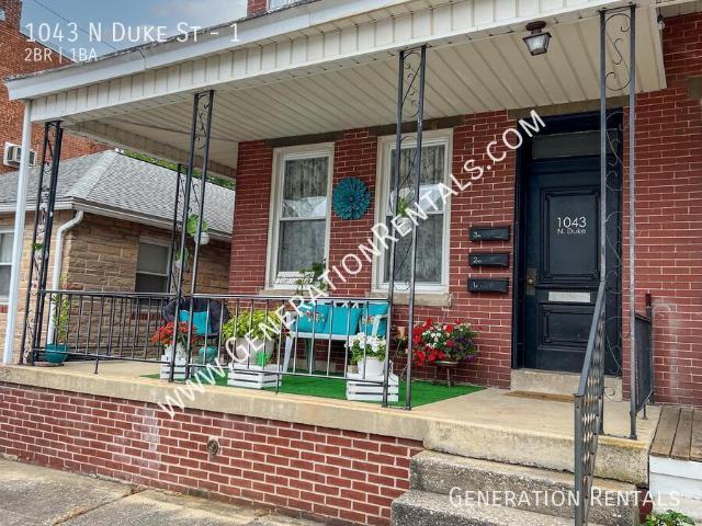 2 BR, 1 BA Apartment 1043 N Duke St, York, PA 17404