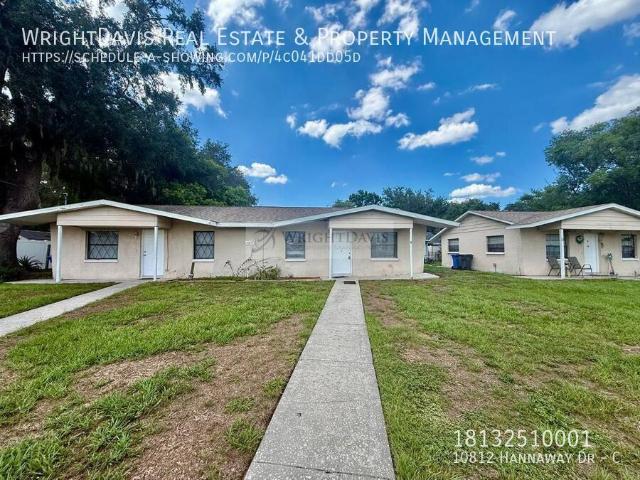 2 BR, 1 BA Apartment 10812 Hannaway Dr, Riverview, FL 33578