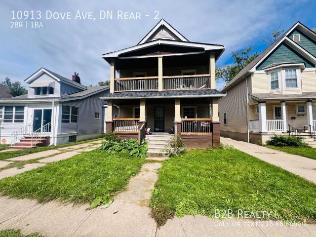 2 BR, 1 BA Apartment 10913 Dove Ave, DN Rear, Cleveland, OH 44105