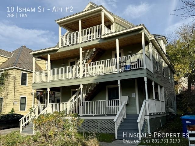 2 BR, 1 BA Apartment 10 Isham St, Burlington, VT 05401