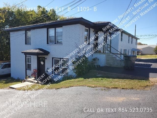 2 BR, 1 BA Apartment 1109 Hampton Ave Ext B, Greenville, SC 29641