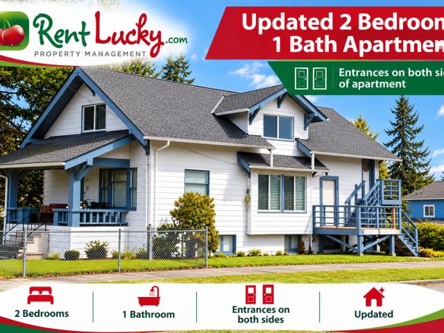 2 BR, 1 BA Apartment 1249 7th St Bremerton, WA 98337