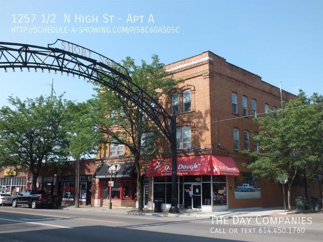2 BR, 1 BA Apartment 1257 1/2 N High St, Columbus, OH 43201
