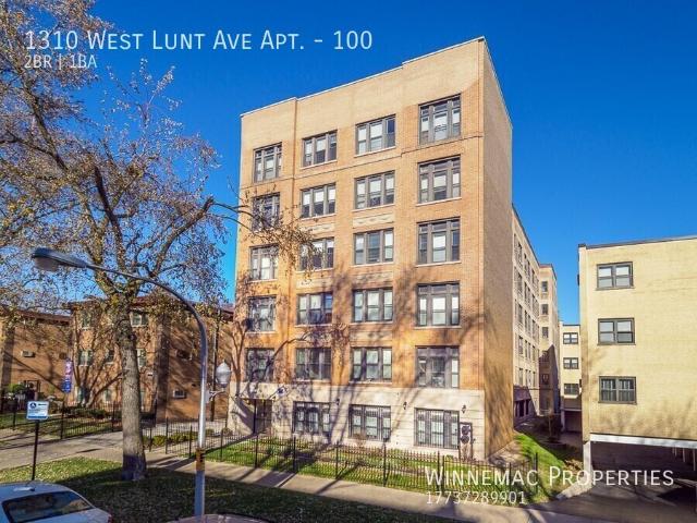 2 BR, 1 BA Apartment 1310 West Lunt Ave Apt Chicago, IL 60626