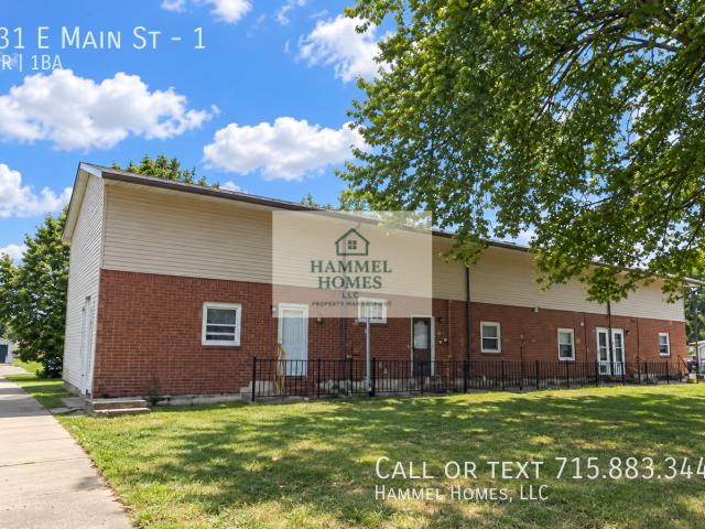 2 BR, 1 BA Apartment 131 E Main St, New Auburn, WI 54757