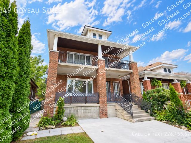 2 BR, 1 BA Apartment 1349 Goyeau Street, Windsor, ON N8X 3K9