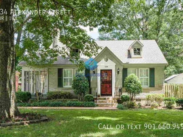 2 BR, 1 BA Apartment 134 Alexander Street, Memphis, TN 38111