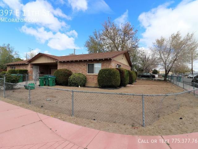 2 BR, 1 BA Apartment 1397 E 11th St Reno, NV 89512