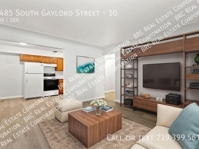 2 BR, 1 BA Apartment 2485 South Gaylord Street, Denver, CO 80210