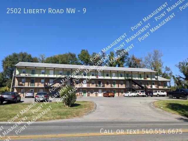 1 BR, 1 BA Apartment 2502 Liberty Road NW, Roanoke, VA 24012