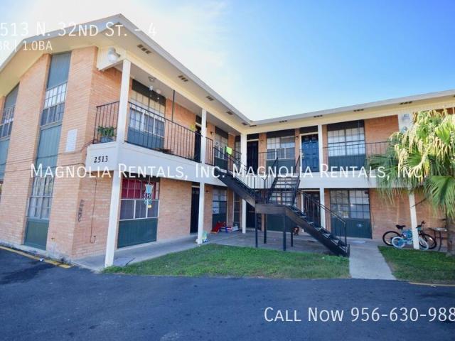 2 BR, 1 BA Apartment 2513 N. 32nd St McAllen, TX 78501