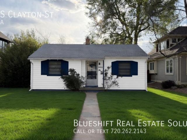 2 BR, 1 BA Apartment 2525 S Clayton St, Denver, CO 80210