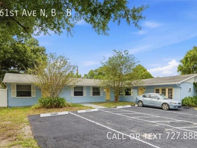 2 BR, 1 BA Apartment 2601 61st Ave N, B, Saint Petersburg, FL 33712