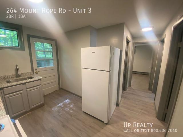 2 BR, 1 BA Apartment 264 Mount Hope Rd, Mansfield Center, CT 06250