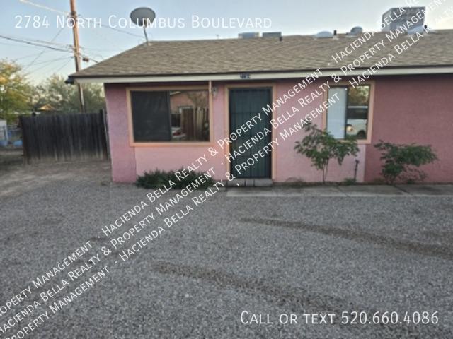 2 BR, 1 BA Apartment 2784 North Columbus Boulevard, Tucson, AZ 85712