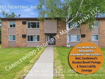 2 BR, 1 BA Apartment 2817 Frontenac Ave, Stevens Point, WI 54481