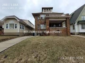 2 BR, 1 BA Apartment 2915 N 58TH ST, MILWAUKEE, WI 53210