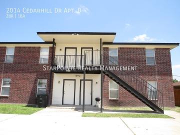 2 BR, 1 BA Apartment 2014 Cedarhill Dr Apt. D, Killeen, TX 76543