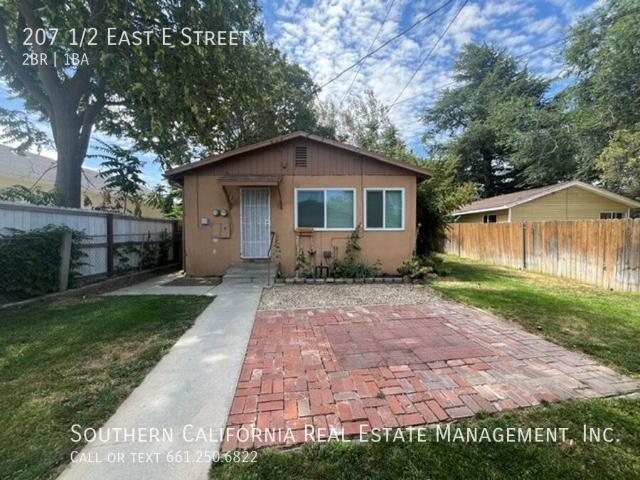 2 BR, 1 BA Apartment 207 1/2 East E Street, Tehachapi, CA 93561