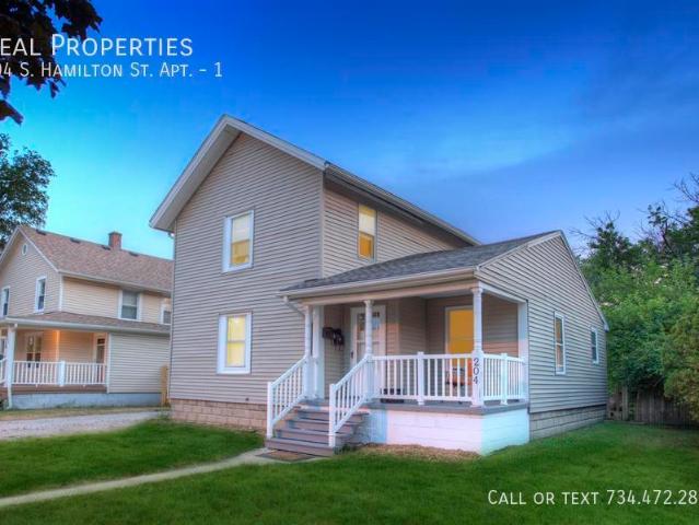 2 BR, 1 BA Apartment 204 S. Hamilton St. Apt Ypsilanti, MI 48197