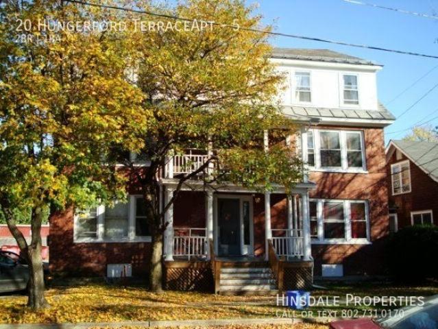 2 BR, 1 BA Apartment 20 Hungerford TerraceApt, Burlington, VT 05401