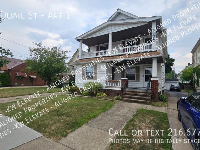 2 BR, 1 BA Apartment 2113 Quail St, Lakewood, OH 44107