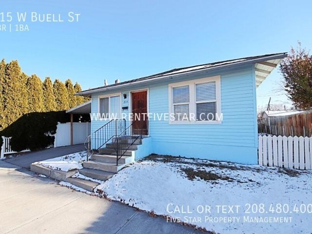 2 BR, 1 BA Apartment 215 W Buell St, Pocatello, ID 83201